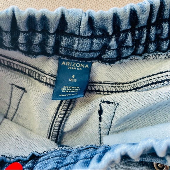 Girls Arizona blue jean shorts, SZ 6 - Picture 3 of 3